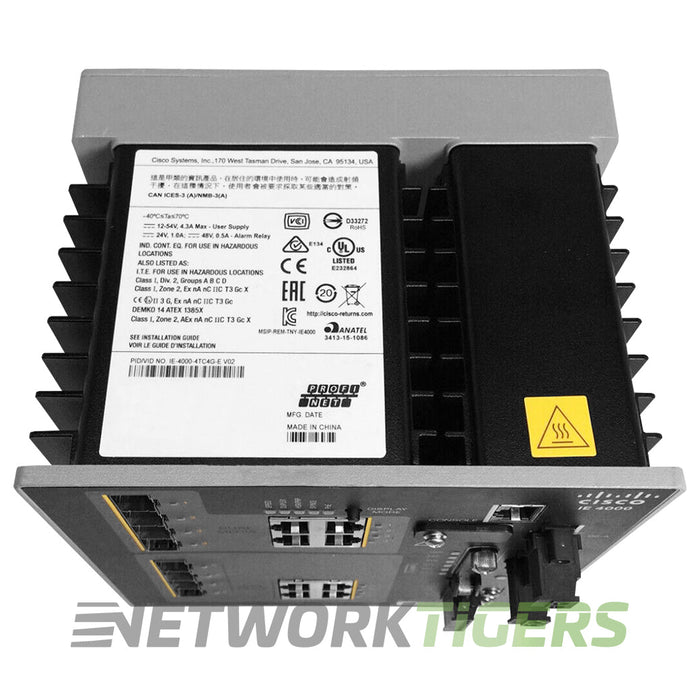 Cisco IE-4000-4TC4G-E IE 4000 Series 4x FE Combo 4x 1GB Switch