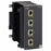 Cisco - IE3300 rugged series expantion module with 4 2.5G coper (4PPOE) - IEM-3300-4MU