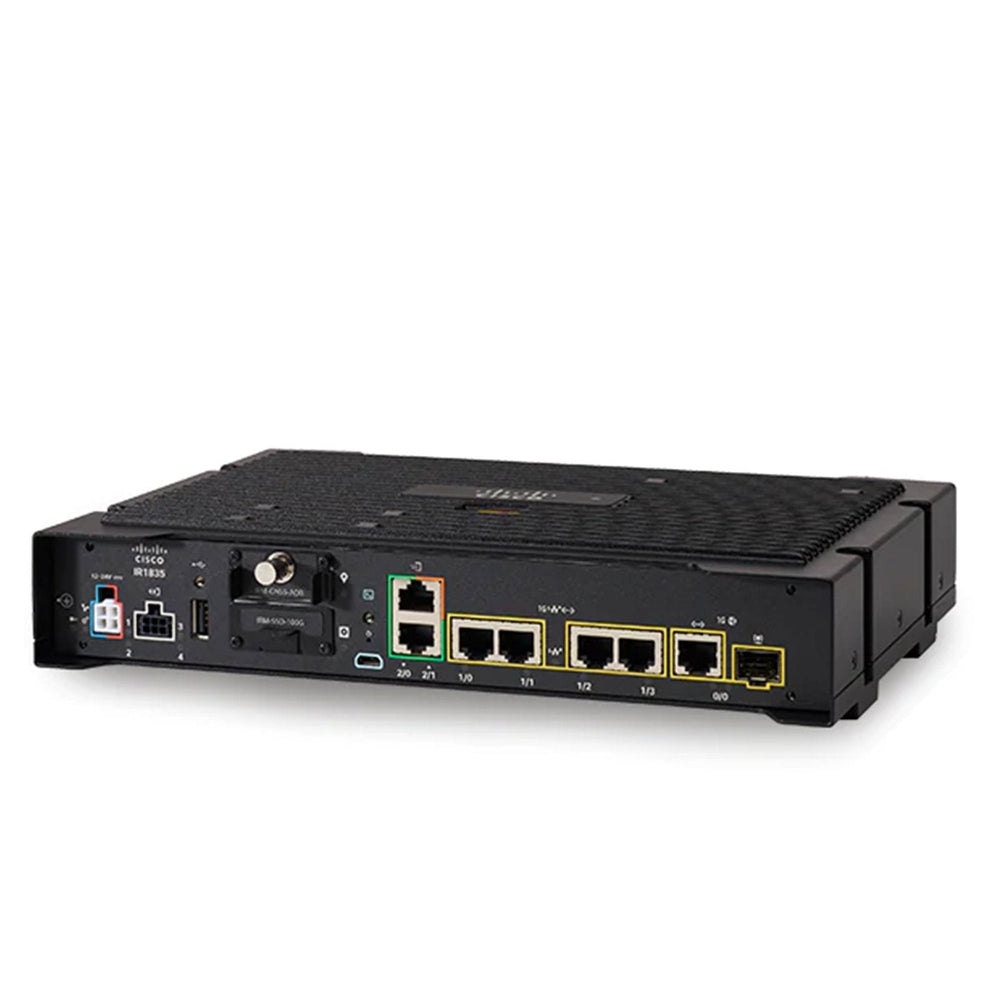 Cisco IR1835-K9 Catalyst IR1835 4-Port Gigabit DIN Rail Rugged Industrial Router SFP
