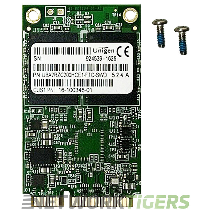 Cisco ISR4350U-MEM-MSATA Upgrade to 16GB DRAM/16GB Flash, 200GB mSATA SSD