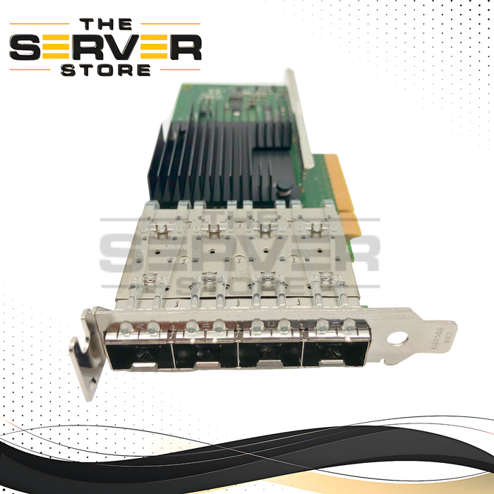 Cisco Intel X710 Quad-Port 10G SFP+ Network Interface Card (NIC), Low-Profile Bracket. P/N: UCSC-PCIE-IQ10GF.