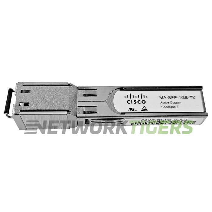 Cisco Meraki MA-SFP-1GB-TX 1GB RJ45 BASE-TX Optical SFP Transceiver