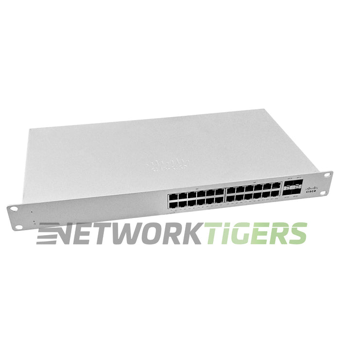 Cisco Meraki MS120-24-HW 24x 1GB RJ45 4x 1GB SFP Unclaimed Switch