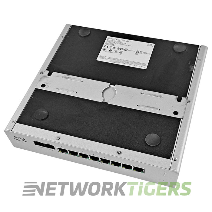 Cisco Meraki MS120-8FP-HW 8x 1GB PoE+ RJ45 2x 1GB SFP Unclaimed Switch