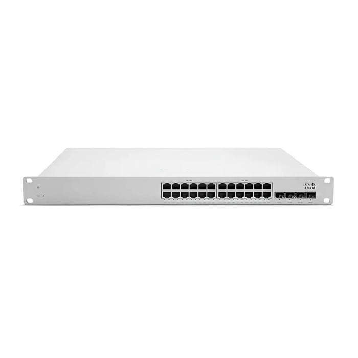 Cisco Meraki MS220-24P-HW 24-Port PoE+ Gigabit Cloud-Managed Switch 370W 4x SFP - Refurbished