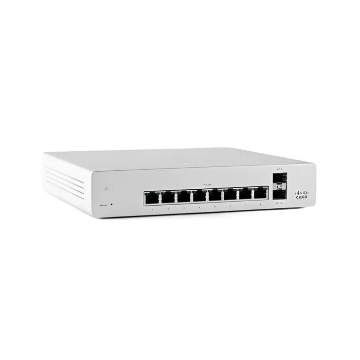 Cisco Meraki MS220-8P 8-Port PoE+ Gigabit Switch 124W Cloud Managed L2 MS220-8P-HW - Refurbished