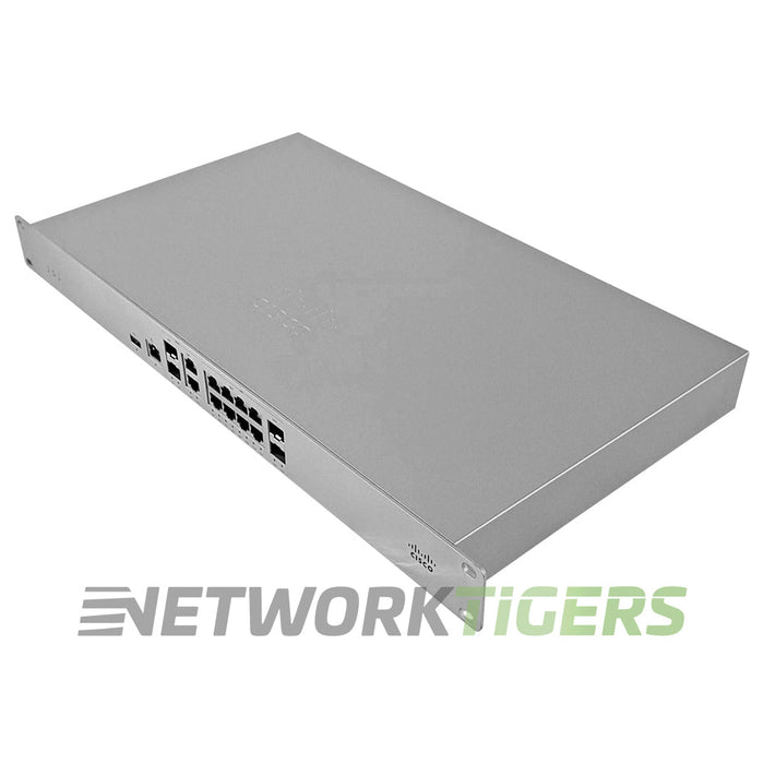 Cisco Meraki MX85-HW 1 Gbps 10x 1GB RJ45 (1x PoE) 4x 1GB SFP Unclaimed Firewall