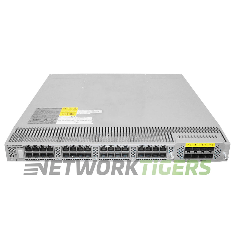 Cisco N2K-C2232TM-E 32x 10GB Copper 8x 10GB SFP+ F-B Airflow Fabric Extender