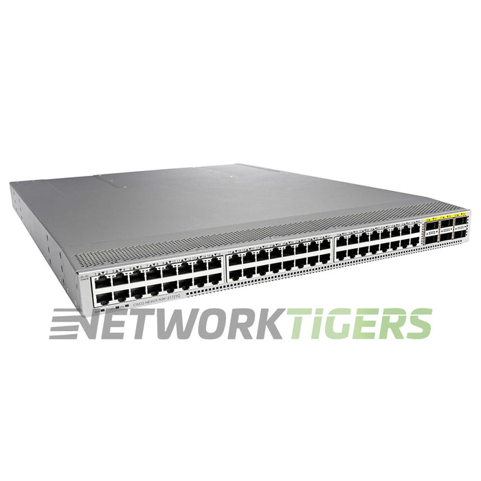 Cisco N3K-C3172TQ-10GT 48x 10GB Copper 6x 40GB QSFP+ Back-to-Front Air Switch