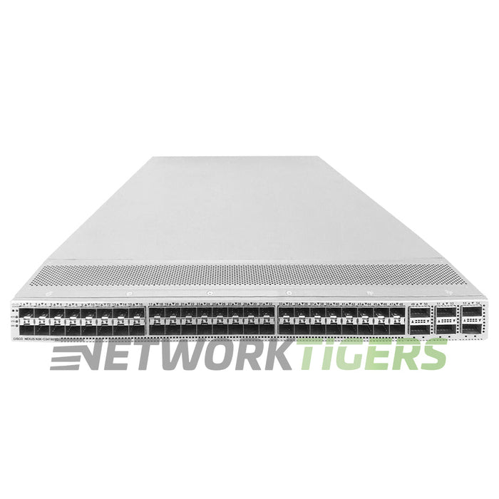 Cisco N3K-C34180YC 48x 25GB SFP28 6x 100GB QSFP28 Back-to-Front Airflow Switch