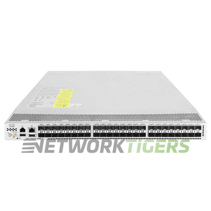 Cisco N3K-C3524P-10G 48x 10GB SFP+ (24x Active) Front-to-Back Airflow Switch