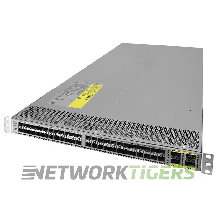 Cisco N6K-C6001-64T 48x 10GB Copper 4x 40GB QSFP Back-to-Front Airflow Switch