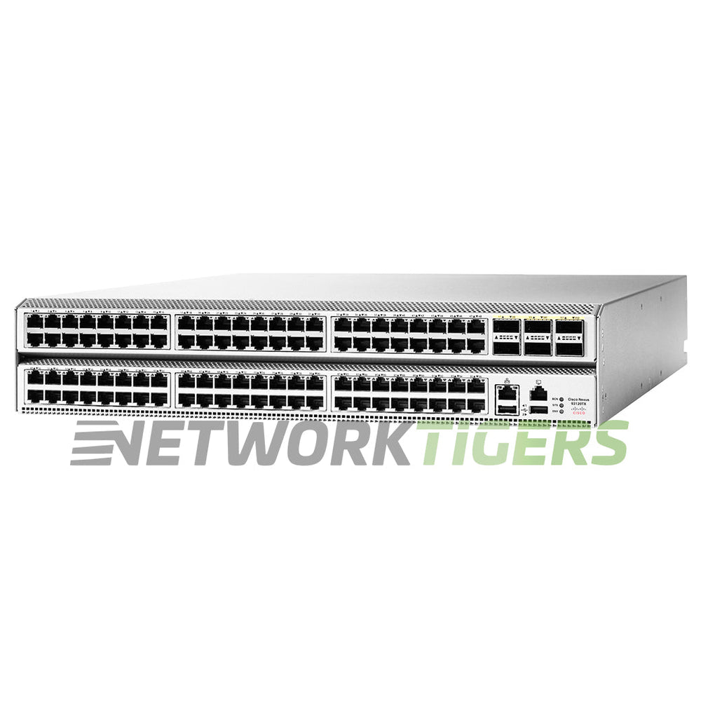 Cisco N9K-C93120TX 96x 10GB Copper 6x 40GB QSFP+ Front-to-Back Airflow Switch