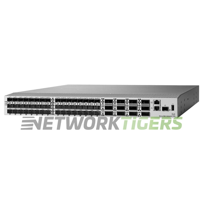 Cisco N9K-C93240YC-FX2 48x 25GB SFP 12x 100GB QSFP28 Front-to-Back Air Switch