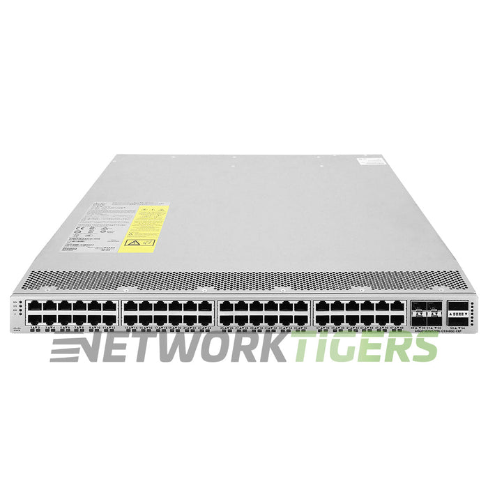 Cisco N9K-C9348GC-FXP 48x 1GB RJ45 4x 25GB SFP28 2x 100GB QSFP28 B-F Air Switch
