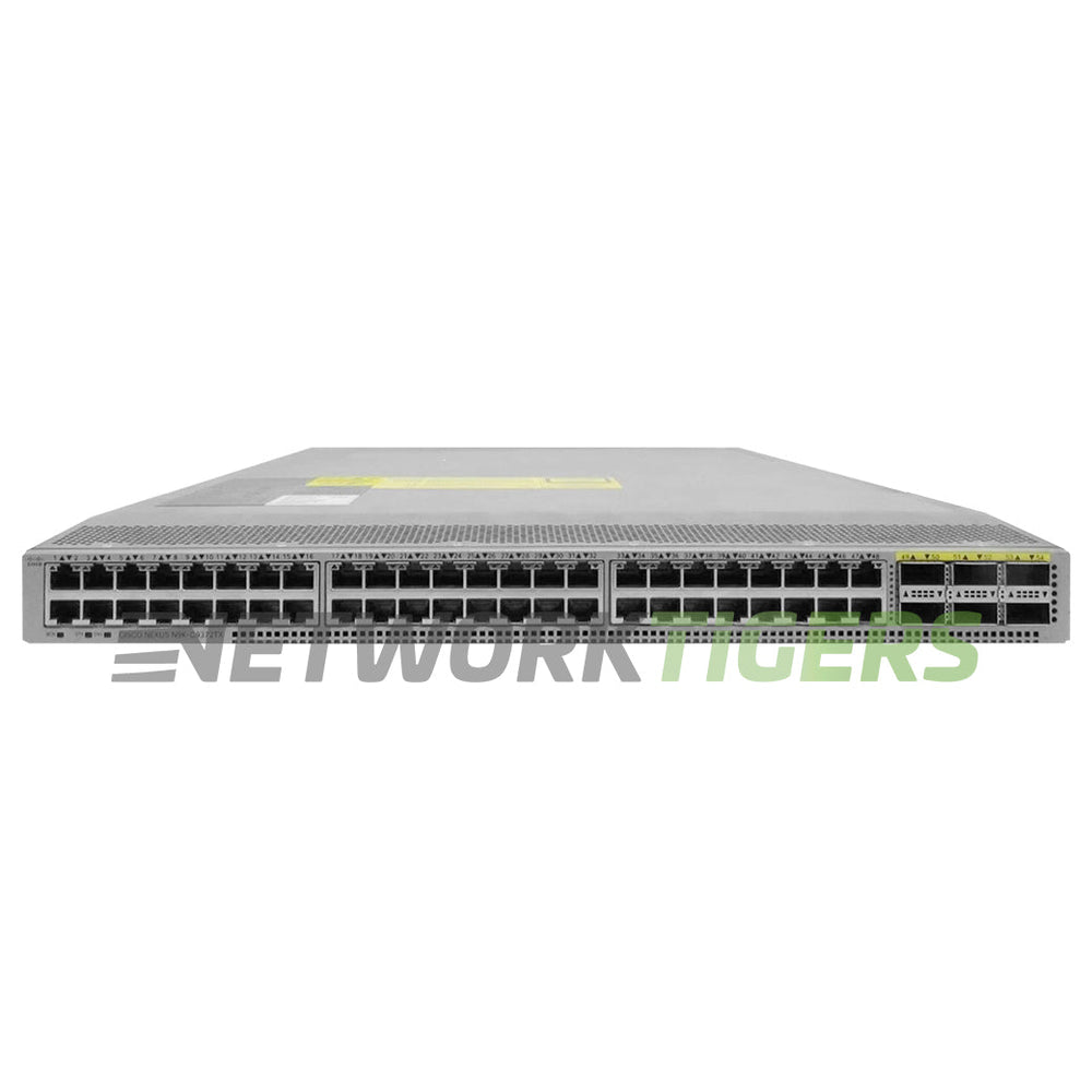 Cisco N9K-C9372TX-E 48x 10GB Copper 6x 40GB QSFP+ Front-to-Back Airflow Switch