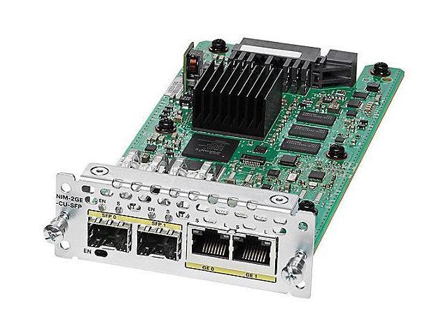 Cisco NIM-2GE-CU-SFP Expansion Module