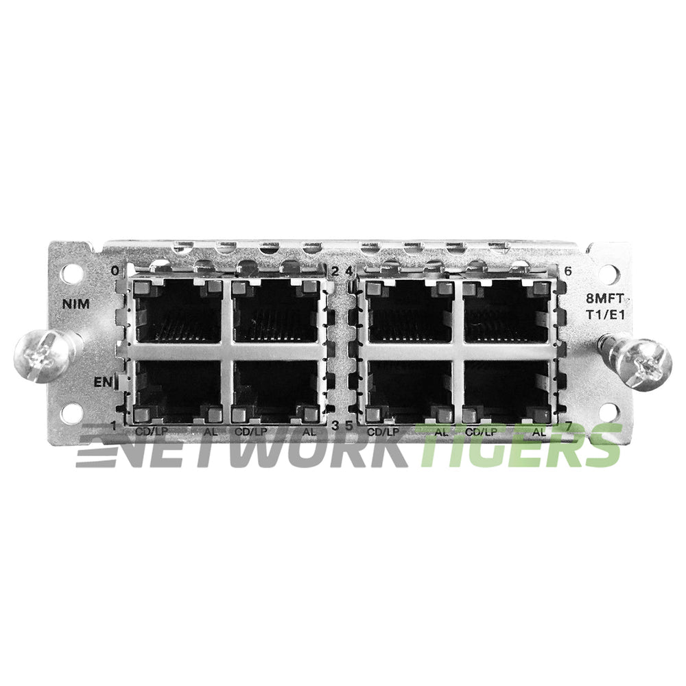 Cisco NIM-8MFT-T1/E1 ISR 4000 Series 8x T1/E1 Router Module