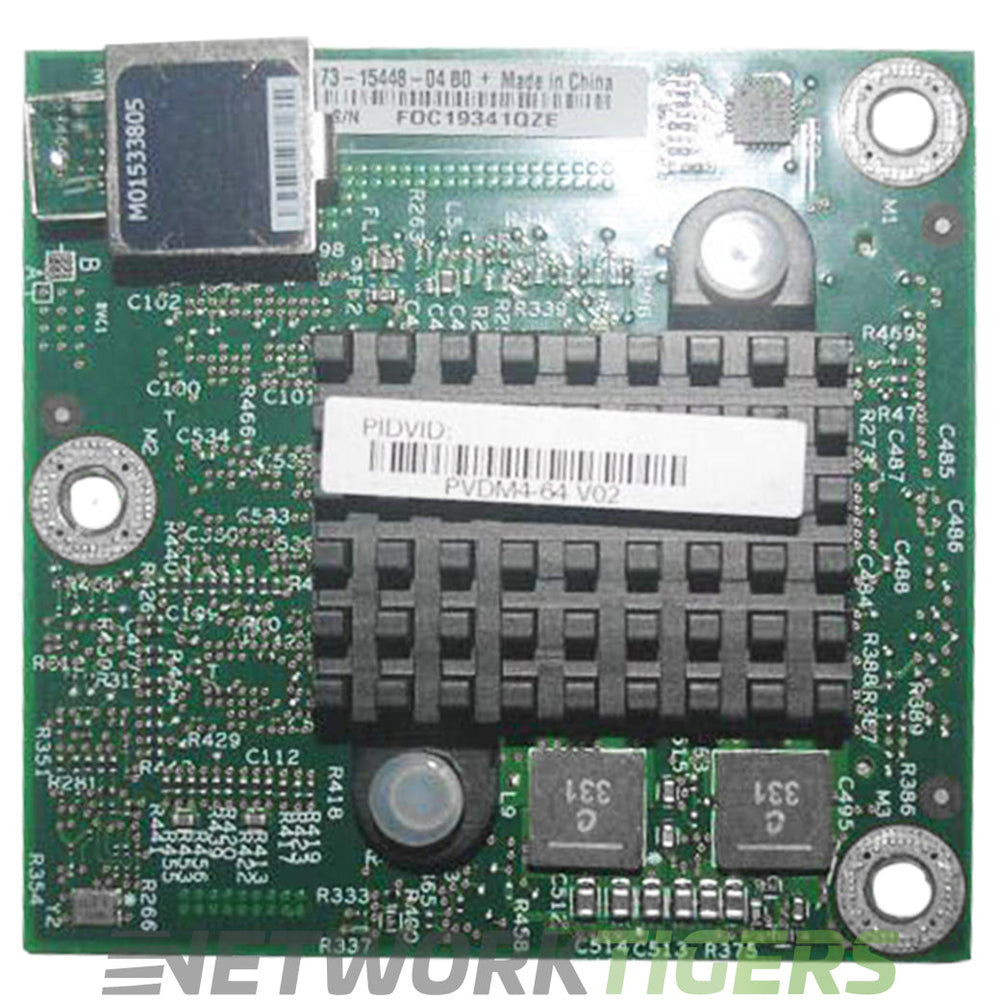 Cisco PVDM4-64 ISR 4000 Series 64-Channel High-Density Voice DSP Router Module
