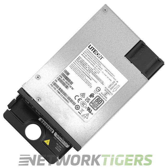 Cisco PWR-C5-600WAC Catalyst 9200 600W AC Config 5 Switch Power Supply