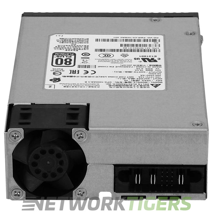 Cisco PWR-C6-1KWAC Catalyst 9200 Series 1000W AC Config 6 Switch Power Supply