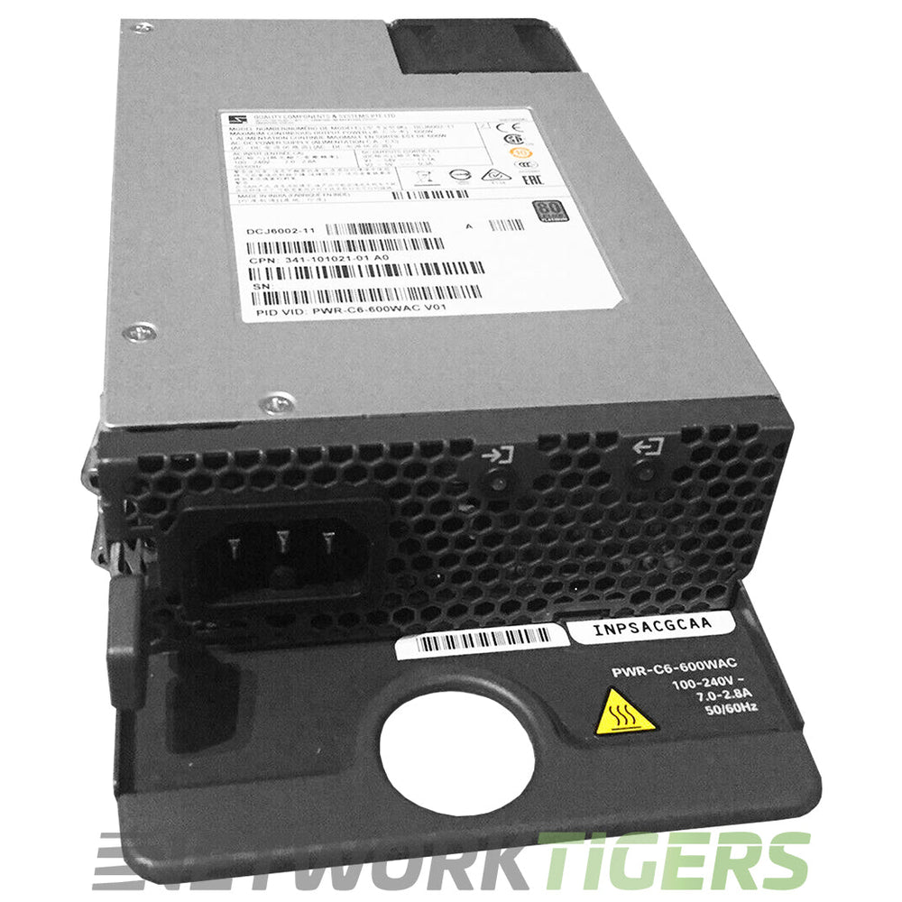 Cisco PWR-C6-600WAC Catalyst 9200 600W AC Config 6 Switch Power Supply