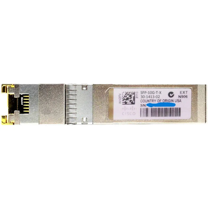 Cisco SFP-10G-T-X 10GBASE-T SFP+ Copper RJ-45 Transceiver Module 30m - New