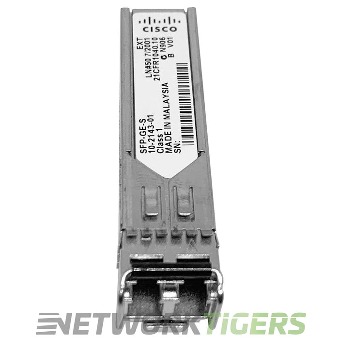 Cisco SFP-GE-S 1GB BASE-SX 850nm MMF LC SFP Transceiver w/ DOM