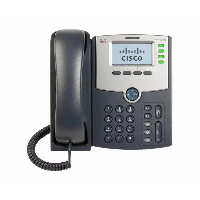 Cisco SPA504G 4-Line IP Phone with 2-Port Switch, PoE and LCD Display - Refurbished