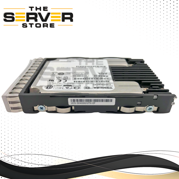 Cisco Toshiba 400GB 12G SAS MU 2.5" SFF Enterprise SSD W/Tray UCS-SD400G12TX-EP