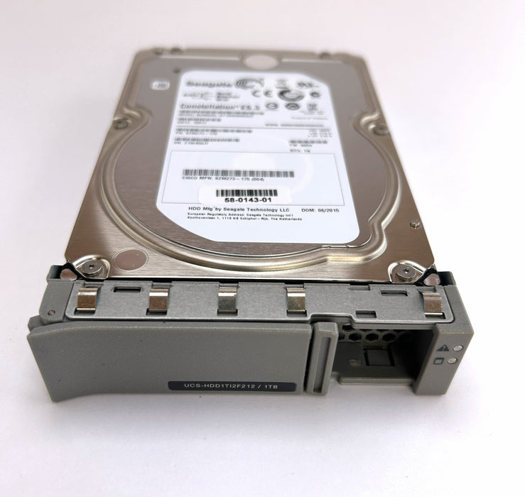 Cisco UCS-HDD1TI2F212 1TB SAS 7.2K RPM 3.5" LFF Hot-Swap Hard Drive – Enterprise Storage for UCS Servers
