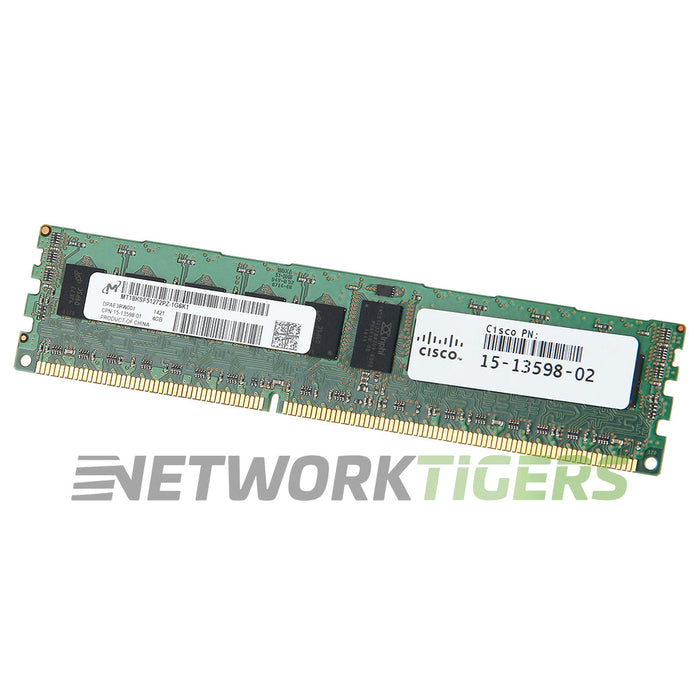 Cisco UCS-MR-1X041RY-A UCS 4GB DDR3 SDRAM - RDIMM Single Rank Server Memory