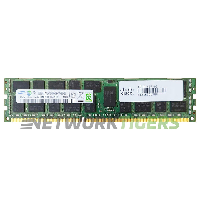 Cisco UCS-MR-1X082RX-A UCS 8GB DDR3 SDRAM - RDIMM Dual Rank Server Memory