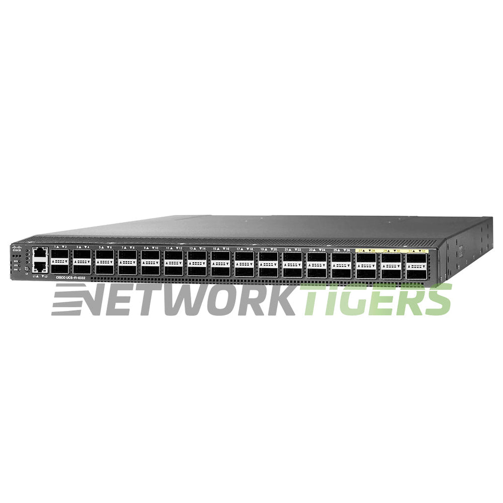 Cisco UCS-SP-FI6332-16UP 16x 16GB FC 24x 40GB FCoE QSFP+ Fabric Interconnect