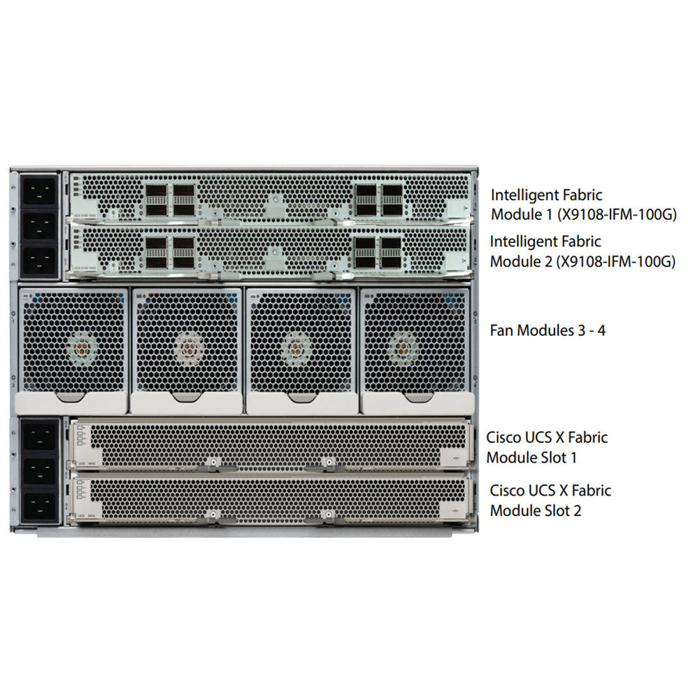 Cisco UCS X9508 X-Series 8 Port 100Gb Intelligent Fabric Module | UCSX-I-9108-100G-D