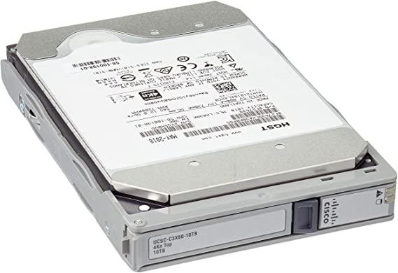 UCSC-C3X60 — Cisco 10TB 4Kn 7.2k SAS 3.5" 12Gbps Hard Drive