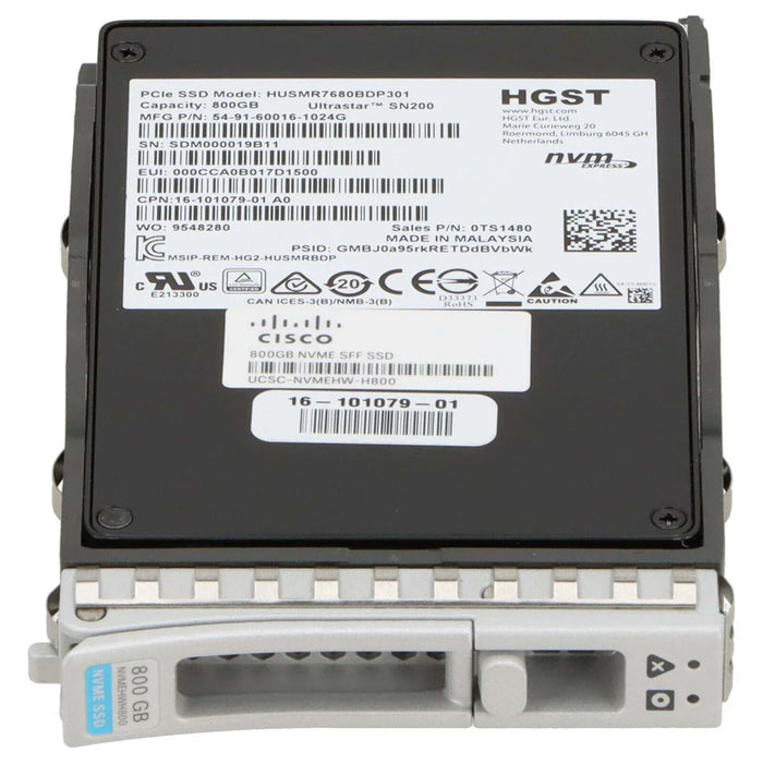 Cisco UCSC-NVMEHW-H800 800Gb Nvme Sff High Performance Ssd | USED