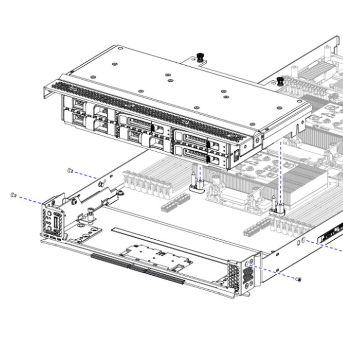 Cisco Ucs X10C M7 (6) Nvme | UCSX-X10C-PT4F-D