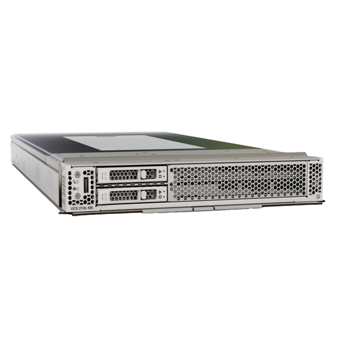 Cisco Ucs X210C M6 (2) Nvme + (2) T4 Sw Gpus | UCSX-X10C-GPUFM
