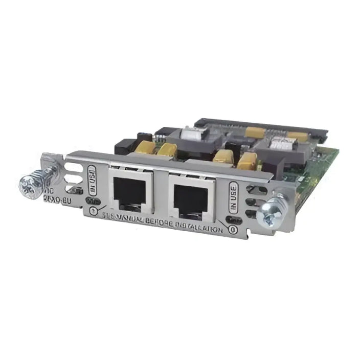 Cisco VIC-2FXO 2-Port FXO Voice Interface Card VIC-2FXO= - Refurbished