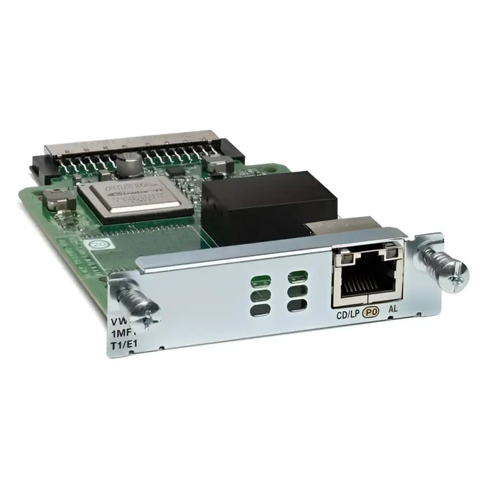 Cisco VWIC2-1MFT-T1/E1 1-Port Multiflex Trunk Voice/WAN Interface Card - Refurbished