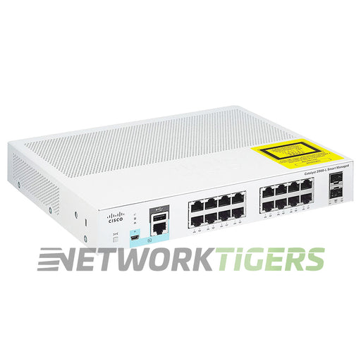 Cisco WS-C2960L-SM-16TS Catalyst 2960L 16x 1GB RJ45 2x 1GB SFP Switch