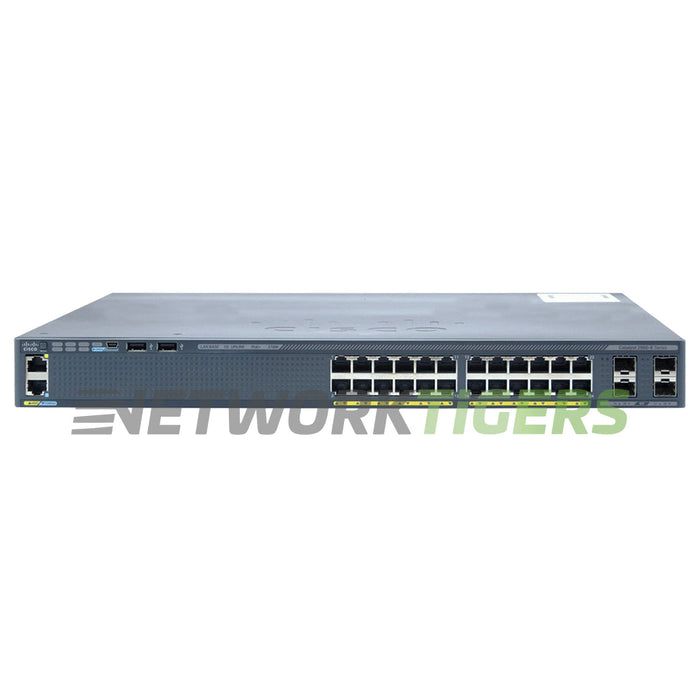Cisco WS-C2960X-24PS-L Catalyst 2960X 24x 1GB PoE+ RJ45 4x 1GB SFP Switch