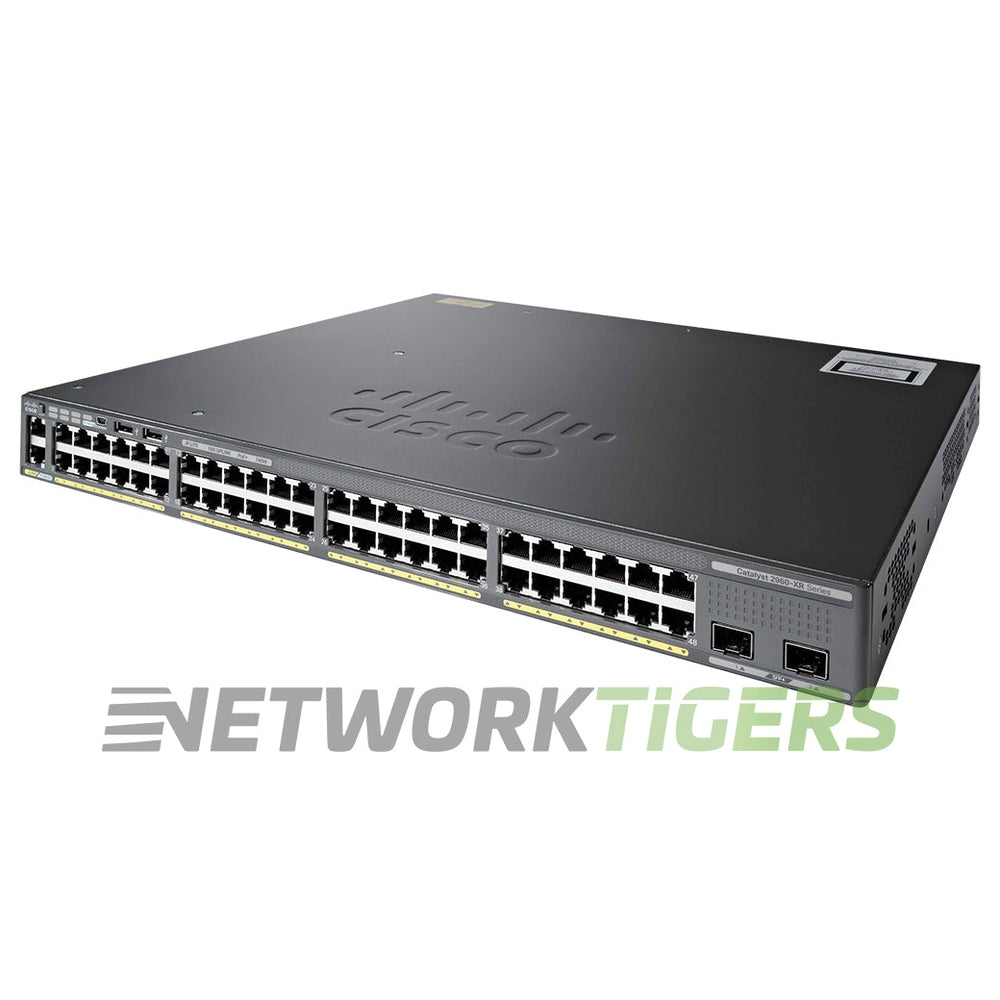 Cisco WS-C2960X-48TD-L 48x 1GB RJ45 2x 10GB SFP+ Switch