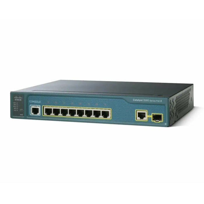 Cisco WS-C3560-8PC-S Catalyst 3560 8-Port 10/100 PoE Compact Switch - Refurbished