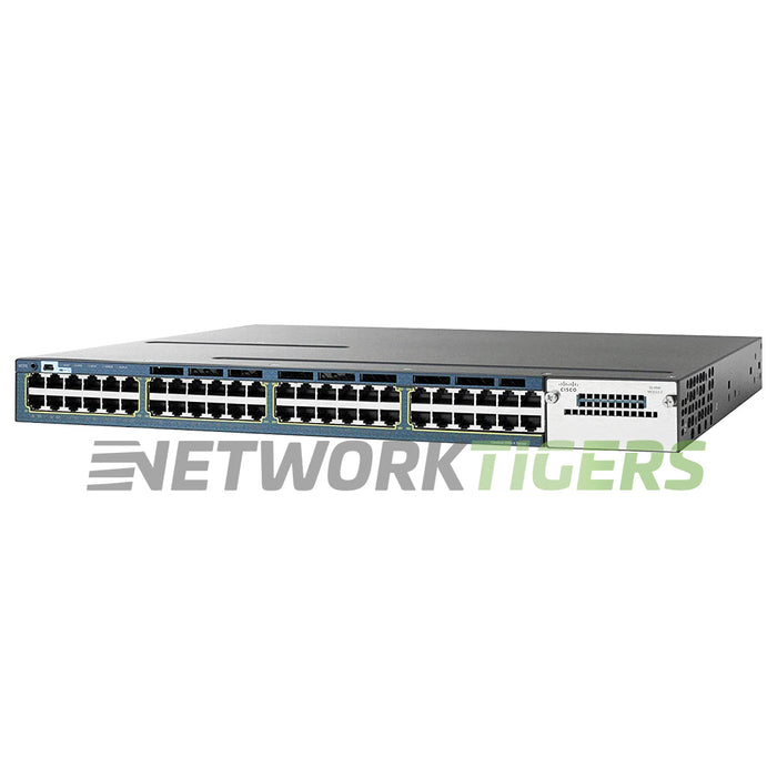 Cisco WS-C3560X-48U-E 48x 1GB UPoE RJ45 1x Module Slot Switch
