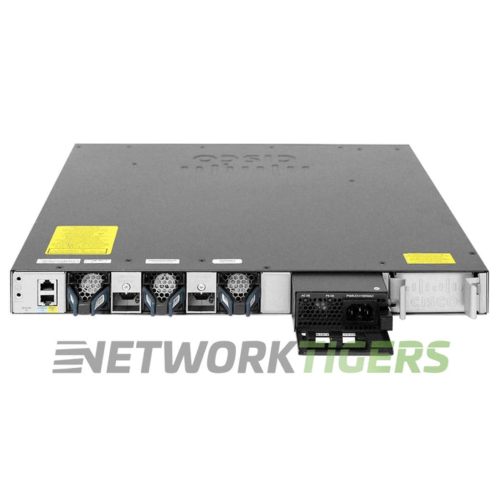 Cisco WS-C3650-12X48UR-S (36x 1GB 12x MultiGB) UPoE RJ45 8x SFP+ Switch