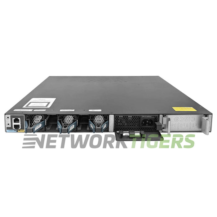 Cisco WS-C3650-24PWS-S 24x 1GB PoE+ RJ45 4x 1GB SFP Switch w/ 5x APL