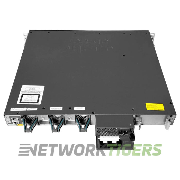 Cisco WS-C3650-48FQ-S 48x 1GB PoE+ RJ45 4x 10GB SFP+ Switch