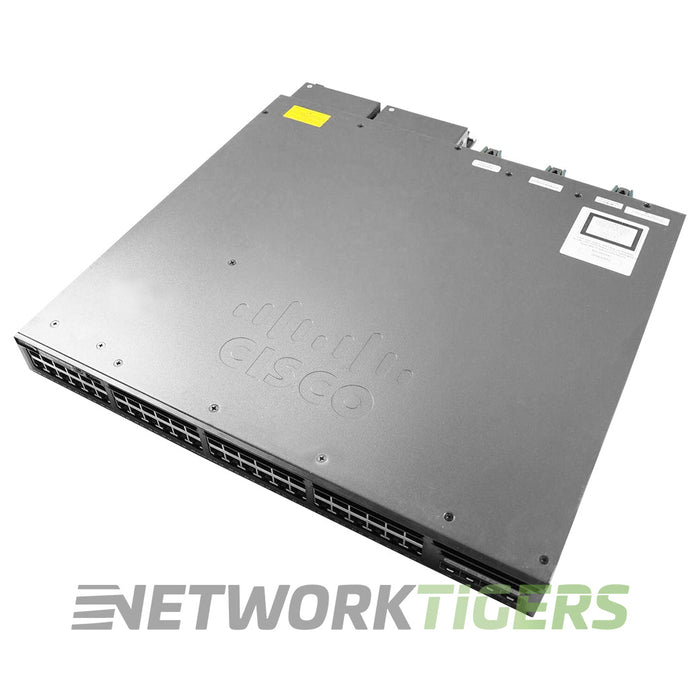 Cisco WS-C3650-48FS-L Catalyst 3650 48x 1GB PoE+ RJ45 4x 1GB SFP Switch